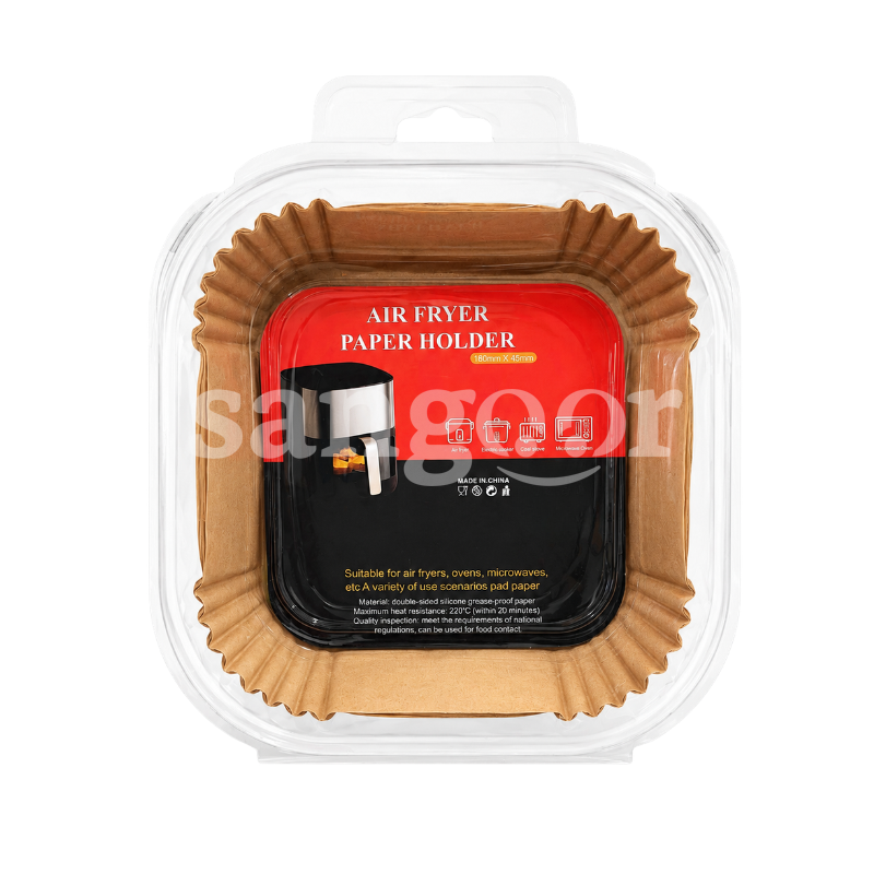 PAPIER CUISSON AIR FRYER CARRE 160X45MM (2) PAPIER CUISSON AIR FRYER CARRE 160X45MM Prix Tunisie