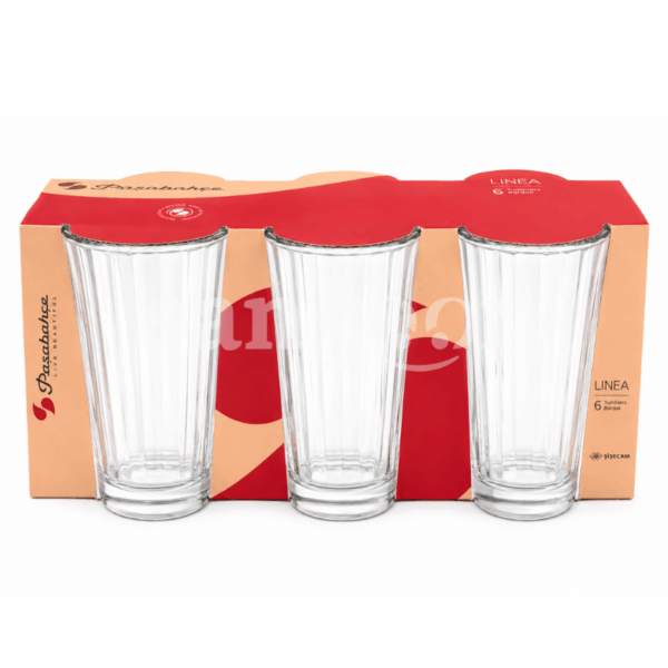 PASABAHCE VERRE D EAU LINEA 6PCS 205CC Prix Tunisie