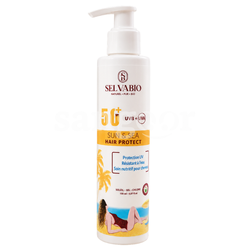 SELVABIO ECRAN PROTECTEUR CHEVEUX 150ML SPF50+ SELVABIO ECRAN PROTECTEUR CHEVEUX 150ML SPF50+ Prix Tunisie