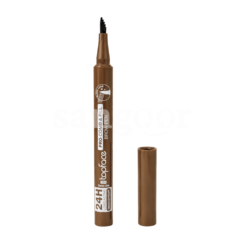 TOPFACE EYEBROW FEUTRE PRO COMB AND FILL N001 CARAMEL FRAME TOPFACE EYEBROW FEUTRE PRO COMB AND FILL N001 CARAMEL FRAME Prix Tunisie