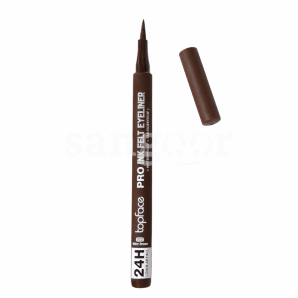 TOPFACE EYELINER FEUTRE PRO INK WATERPROOF MARRON Prix Tunisie