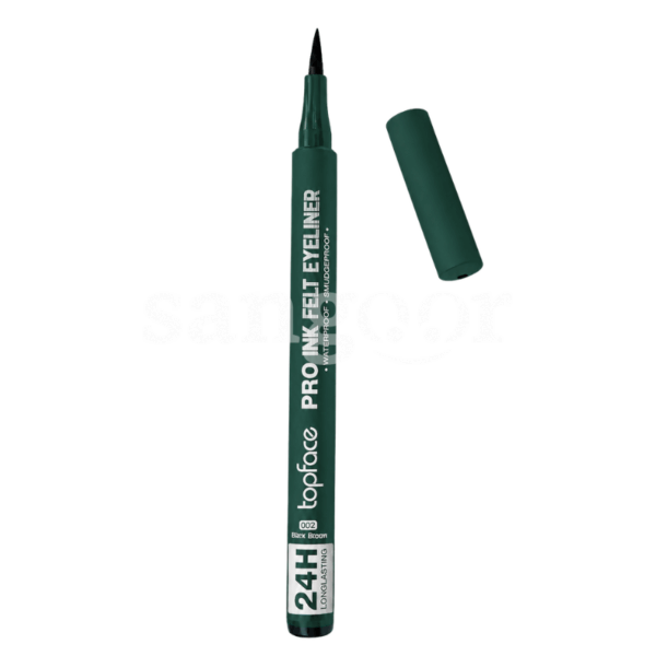 TOPFACE EYELINER FEUTRE PRO INK WATERPROOF VERT Prix Tunisie
