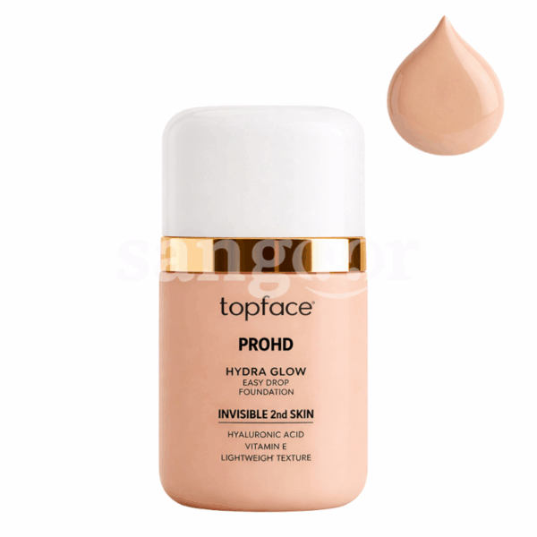 TOPFACE FOND DE TEINT PROHD HYDRA GLOW N002 PORCELAINE Prix Tunisie