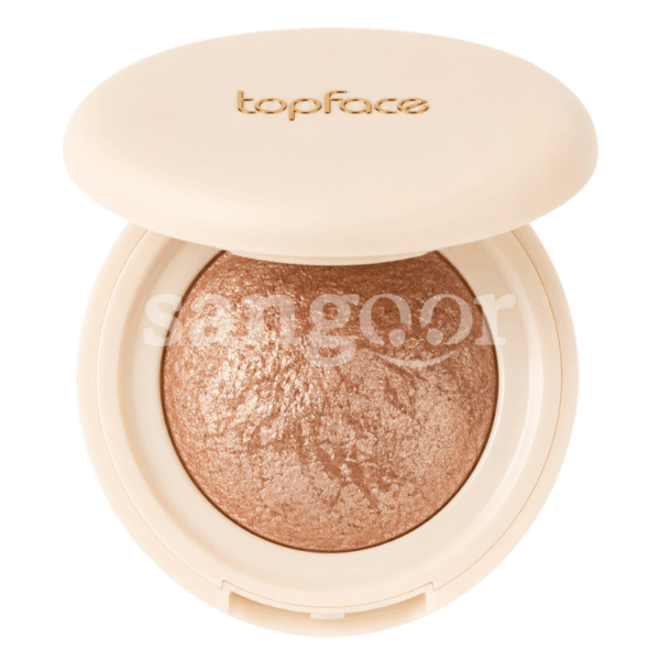 TOPFACE HIGHLIGHTER PROHD GLOW BAKED N002 WARM SHEEN Prix Tunisie