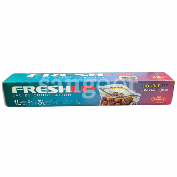 TOPPROTECT SAC DE CONGELATION DOUBLE ZIP Prix Tunisie