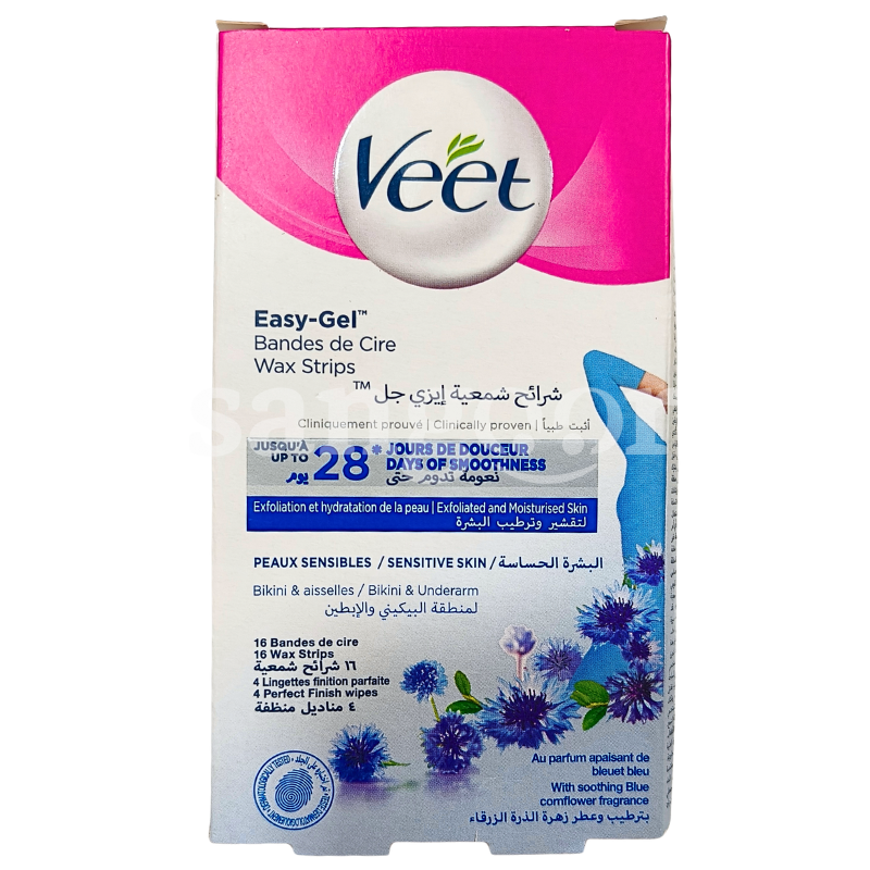 VEET BANDES CIRE 16PCS BIKINI VEET BANDES CIRE 16PCS BIKINI Prix Tunisie