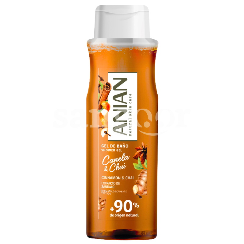 ANIAN GEL DOUCHE 750ML CANNELLE ET CHAI ANIAN GEL DOUCHE 750ML CANNELLE ET CHAI Prix Tunisie