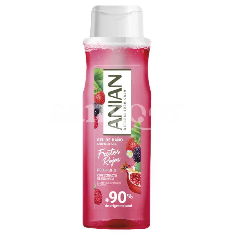 ANIAN GEL DOUCHE 750ML FRUITS ROUGES ANIAN GEL DOUCHE 750ML FRUITS ROUGES Prix Tunisie