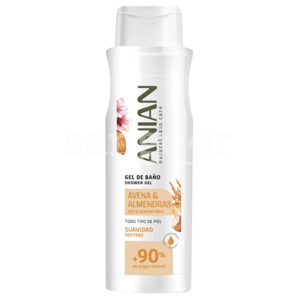 ANIAN GEL DOUCHE LAIT 750ML AVOINE ET AMANDES Prix Tunisie