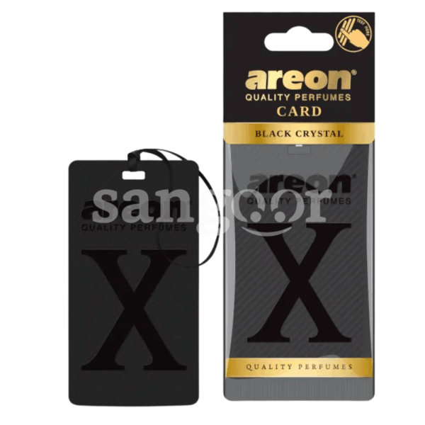 AREON ARBRE MAGIQUE X CARD BLACK CRYSTAL Prix Tunisie