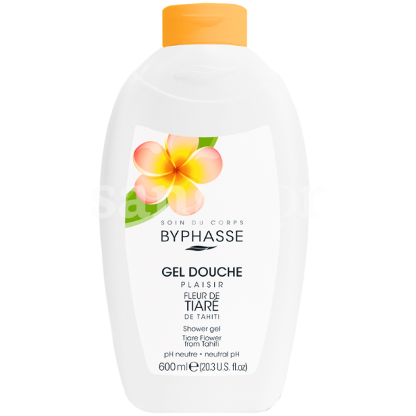 BYPHASSE GEL DOUCHE 600ML FLEUR DE TIARE Prix Tunisie