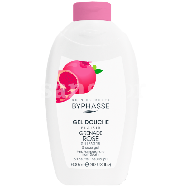 BYPHASSE GEL DOUCHE 600ML GRENADE ROSE Prix Tunisie
