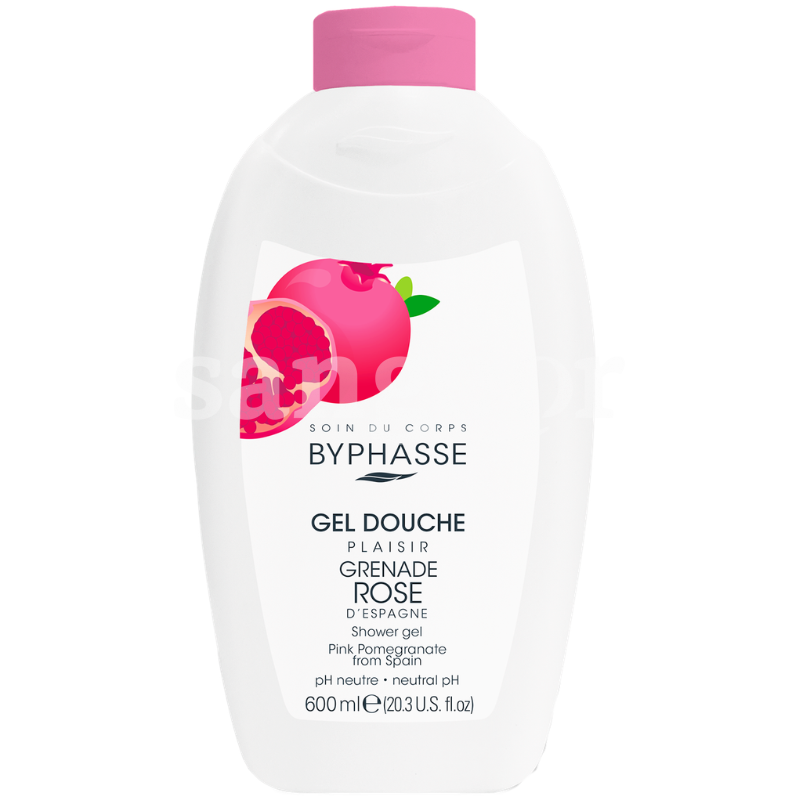 BYPHASSE GEL DOUCHE 600ML GRENADE ROSE BYPHASSE GEL DOUCHE 600ML GRENADE ROSE Prix Tunisie