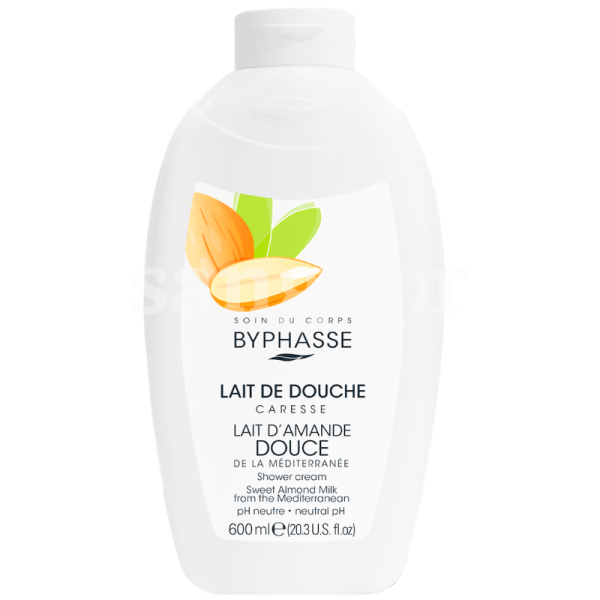 BYPHASSE LAIT DE DOUCHE 600ML AMANDE Prix Tunisie
