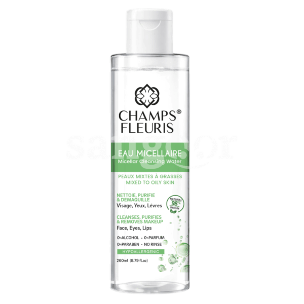CHAMPS FLEURIS EAU MICELLAIRE 260ML PEAUX MIXTES A GRASSES Prix Tunisie