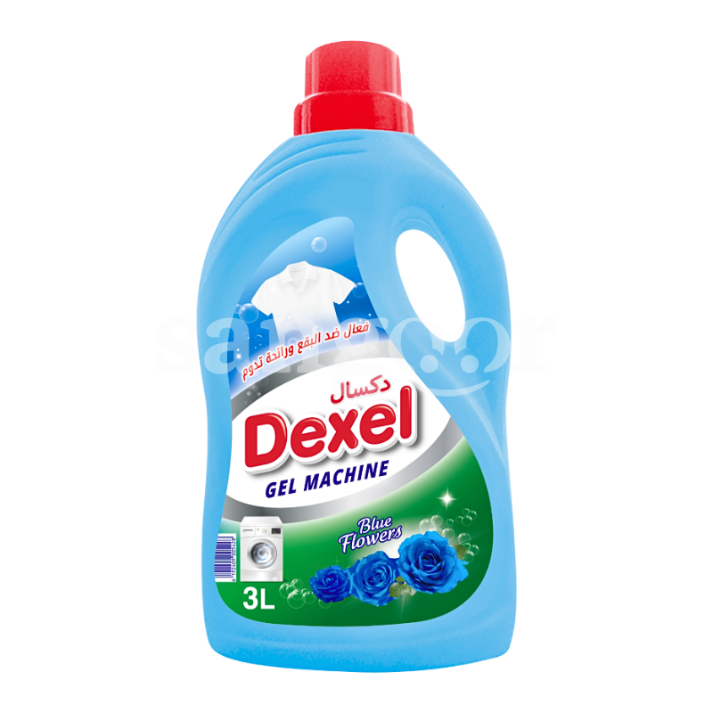 DEXEL GEL MACHINE 3L BLUE FLOWERS DEXEL GEL MACHINE 3L BLUE FLOWERS Prix Tunisie