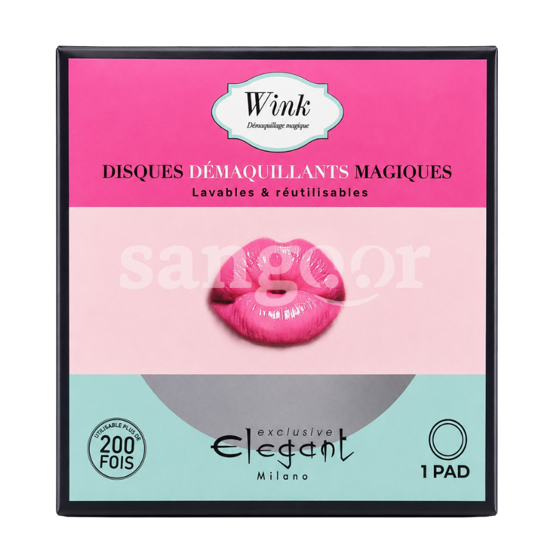 ELEGANT DISQUE DEMAQUILLANT LAVABLE (3) ELEGANT DISQUE DEMAQUILLANT LAVABLE Prix Tunisie