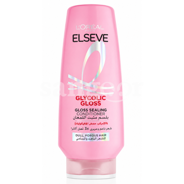 ELSEVE APRES SHAMPOING 200ML GLYCOLIC GLOSS Prix Tunisie