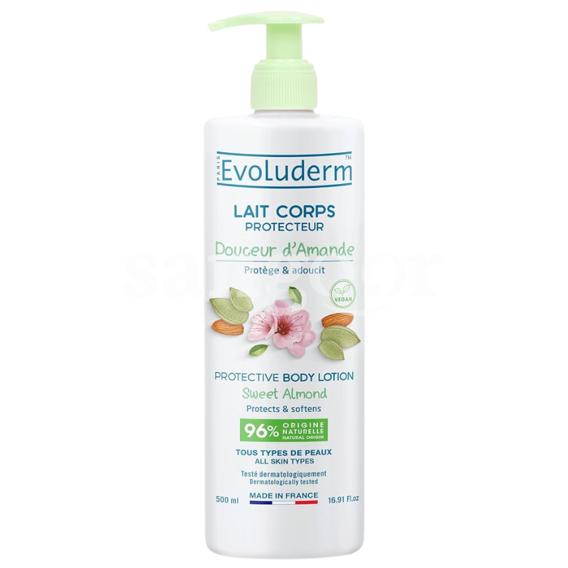 EVOLUDERM LAIT DE CORPS 500ML AMANDE EVOLUDERM LAIT DE CORPS 500ML AMANDE Prix Tunisie