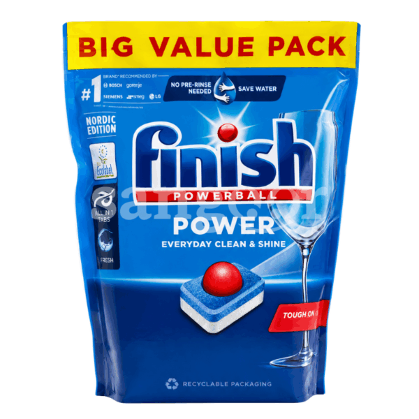 FINISH TABLETTES ALL IN 1 POWERBALL POWER 76PCS Prix Tunisie