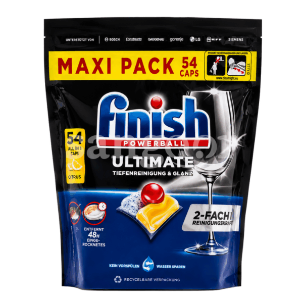 FINISH TABLETTES ALL IN 1 POWERBALL ULTIMATE 54PCS Prix Tunisie