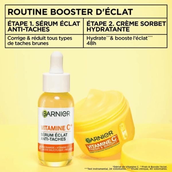 GARNIER CREME HYDRATANTE 85ML VITAMINE C Prix Tunisie