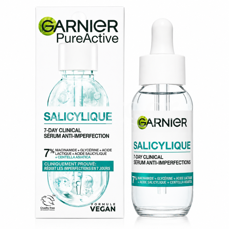 GARNIER SERUM ANTI IMPERFECTIONS 30ML SALICYLIQUE GARNIER SERUM ANTI IMPERFECTIONS 30ML SALICYLIQUE Prix Tunisie