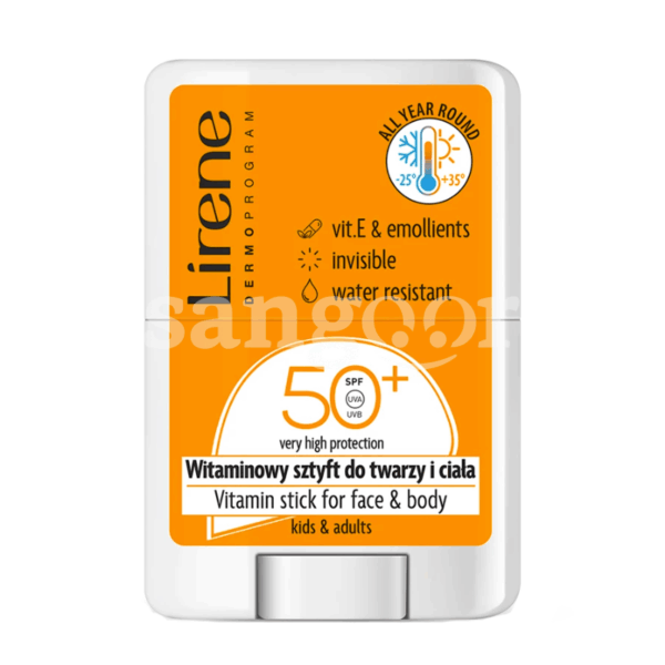 LIRENE ECRAN STICK VISAGE ET CORPS SPF50 15GR Prix Tunisie