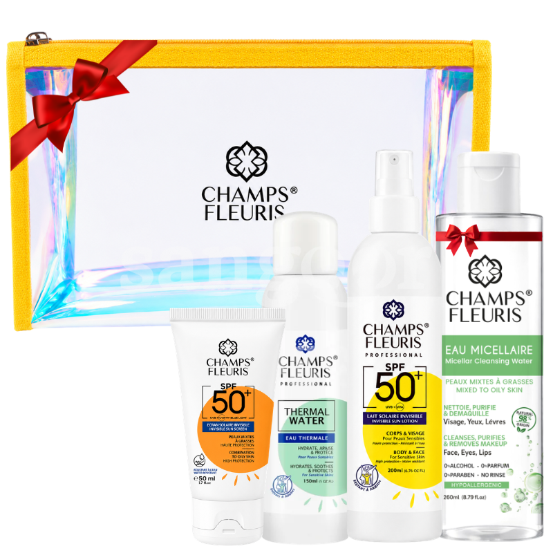 PACK CHAMPS FLEURIS 2 +EAU MICELLAIRE 260ML GRATUIT +TROUSSE OFFERT PACK CHAMPS FLEURIS 2 +EAU MICELLAIRE 260ML GRATUIT +TROUSSE OFFERT Prix Tunisie