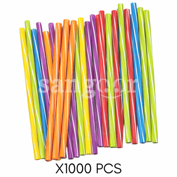 PAILLE COLOREE TWISTE 8MM 1000PCS Prix Tunisie