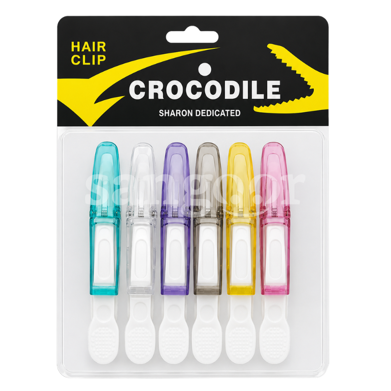 PINCE CHEVEUX 6PCS CROCODILE PINCE CHEVEUX 6PCS CROCODILE Prix Tunisie