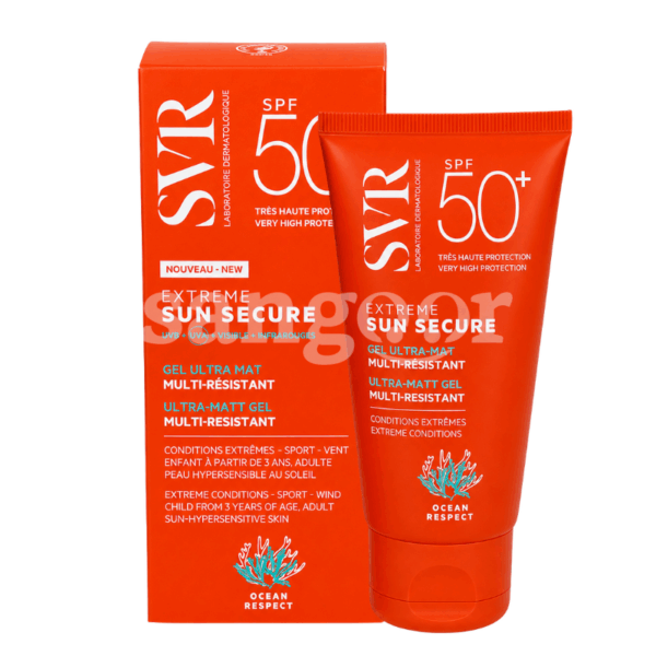 SVR SUN SECURE EXTREME GEL ULTRA MAT SPF50+ 50ML Prix Tunisie