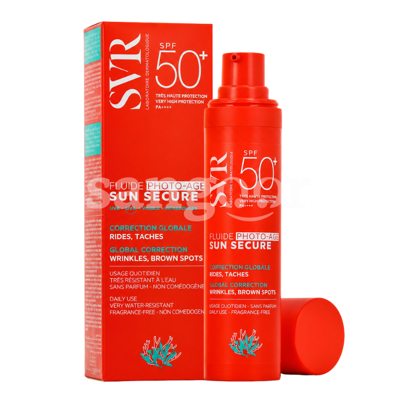 SVR SUN SECURE FLUIDE PHOTO AGE SPF50+ 40ML SVR SUN SECURE FLUIDE PHOTO AGE SPF50+ 40ML Prix Tunisie