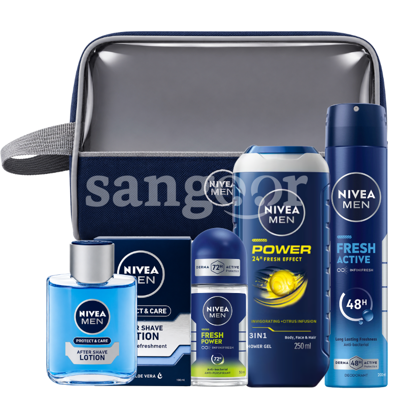 TROUSSE-NIVEA-FRESH NIVEA TROUSSE 4PCS FRESH ACTIVE Prix Tunisie