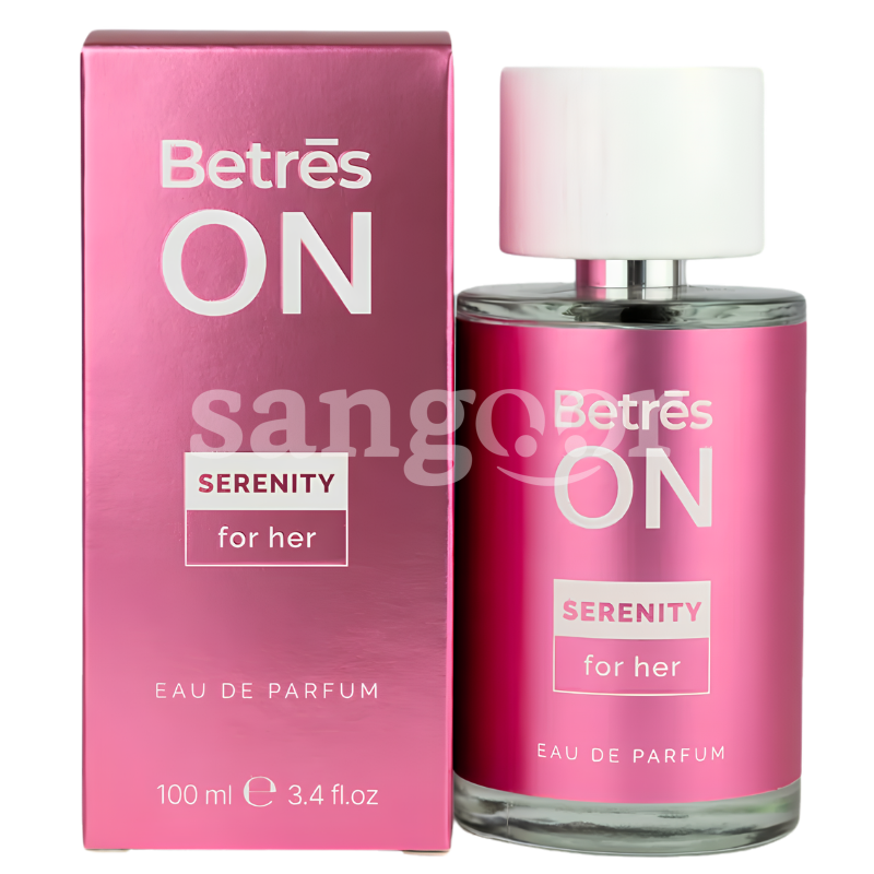 BETRES ON EAU DE PARFUM 100ML SERENITY BETRES ON EAU DE PARFUM 100ML SERENITY Prix Tunisie