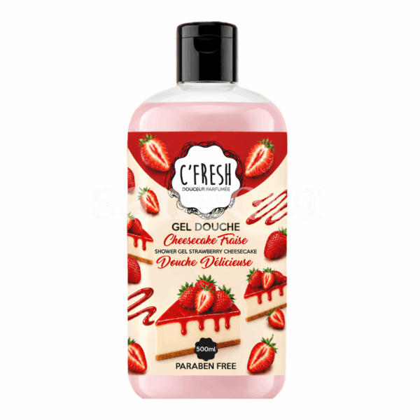 C FRESH GEL DOUCHE 500ML CHEESECAKE FRAISE Prix Tunisie