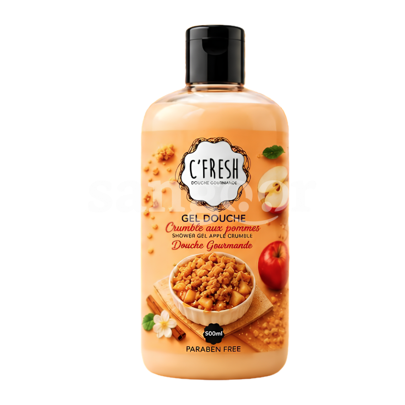 C FRESH GEL DOUCHE 500ML CRUMBLE AUX POMMES C FRESH GEL DOUCHE 500ML CRUMBLE AUX POMMES Prix Tunisie