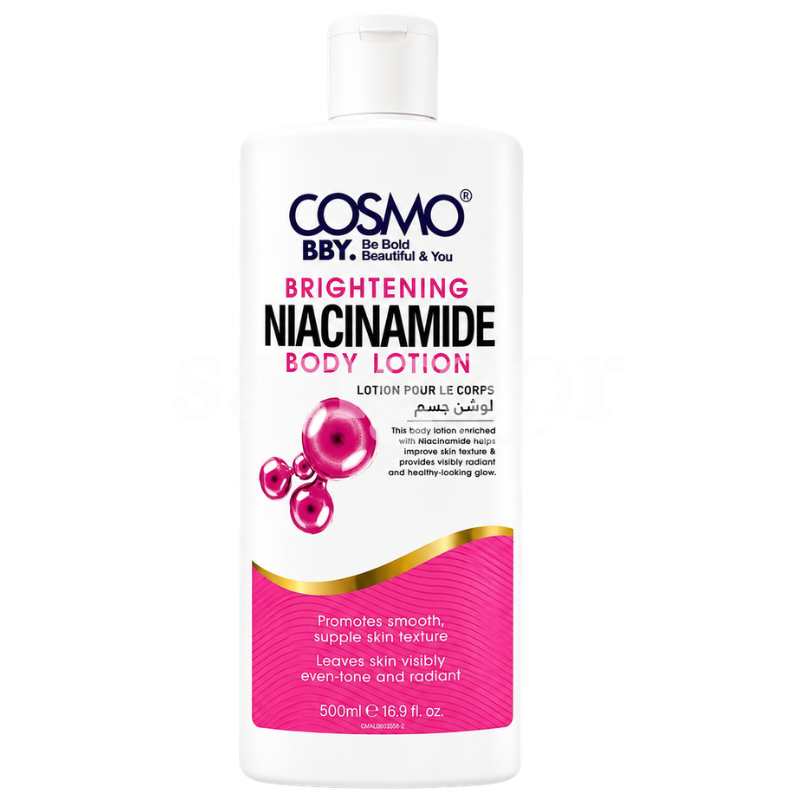 COSMO BODY LOTION 500ML BRIGHTENING NIACINAMIDE COSMO BODY LOTION 500ML BRIGHTENING NIACINAMIDE Prix Tunisie