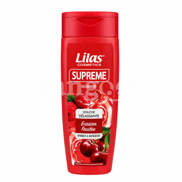 LILAS GEL DOUCHE 400ML SUPREME EVASION FRUITE Prix Tunisie