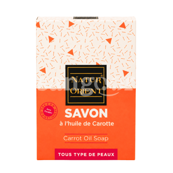 NATUR ORIENT SAVON HUILE DE CAROTTE Prix Tunisie