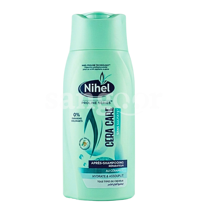 NIHEL APRES SHAMPOING 300ML SANS SULFATE CERA CARE NIHEL APRES SHAMPOING 300ML SANS SULFATE CERA CARE Prix Tunisie