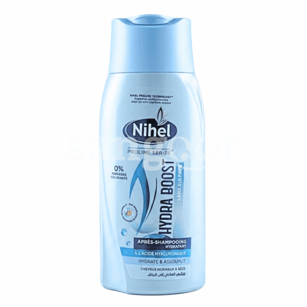 NIHEL APRES SHAMPOING 300ML SANS SULFATE HYDRA BOOST Prix Tunisie