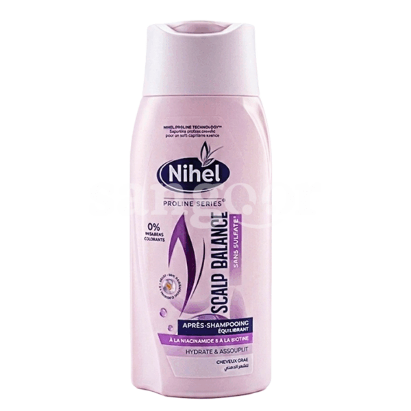 NIHEL APRES SHAMPOING 300ML SANS SULFATE SCALP BALANCE Prix Tunisie