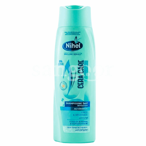 NIHEL SHAMPOING 350ML SANS SULFATE CERA CARE Prix Tunisie