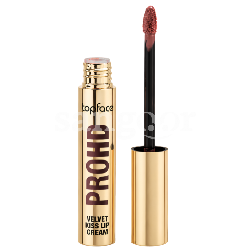 TOPFACE GLOSS PROHD VELVET KISS LIP CREAM N004 SATIN TAUPE TOPFACE GLOSS PROHD VELVET KISS LIP CREAM N004 SATIN TAUPE Prix Tunisie