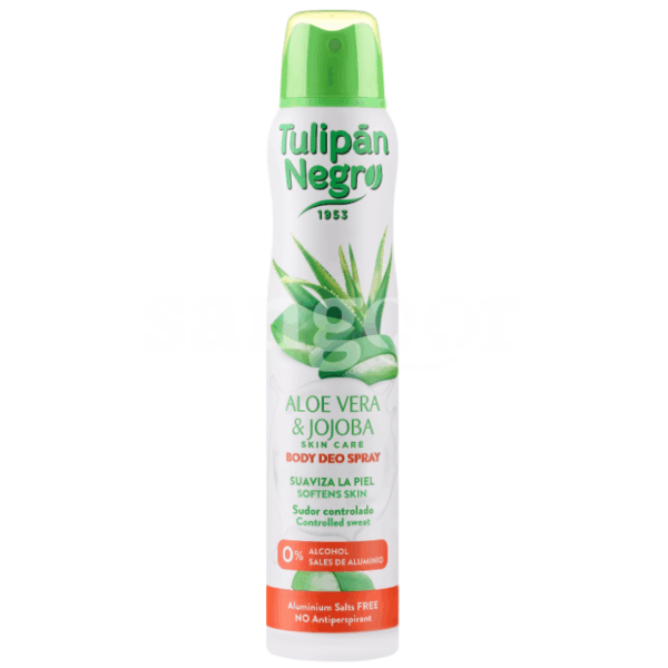TULIPAN NEGRO DEODORANT 200ML ALOE VERA JOJOBA Prix Tunisie