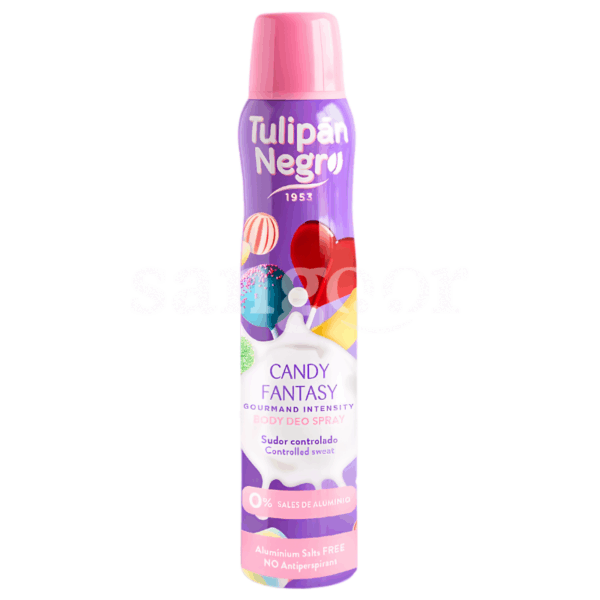 TULIPAN NEGRO DEODORANT 200ML CANDY FANTASY Prix Tunisie