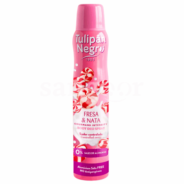 TULIPAN NEGRO DEODORANT 200ML FRESA NATA Prix Tunisie