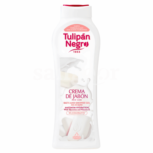 TULIPAN NEGRO GEL DOUCHE 650ML CREMA DE JABON Prix Tunisie