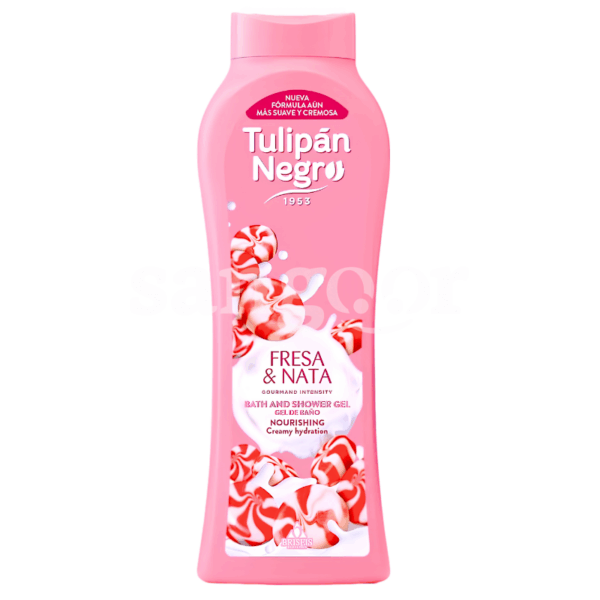 TULIPAN NEGRO GEL DOUCHE 650ML FRESA NATA Prix Tunisie